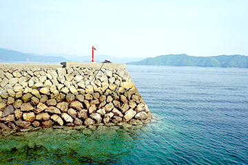 石積みの波止場